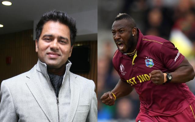 Aakash Chopra and Andre Russell