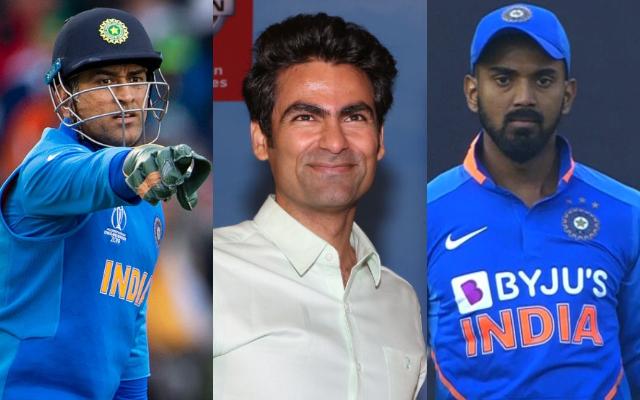 MS Dhoni, Mohammad Kaif and KL Rahul