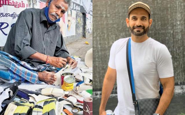 Chennai-based cobbler & Irfan Pathan