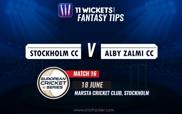Wait for Stockholm CC's playing XI as they made a lot of changes in the previous game.