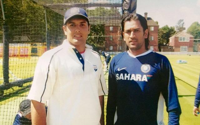 Mohammad Nabi and MS Dhoni