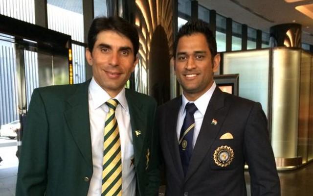 Misbah-ul-Haq and MS Dhoni