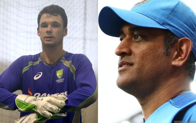 Peter Handscomb and MS Dhoni