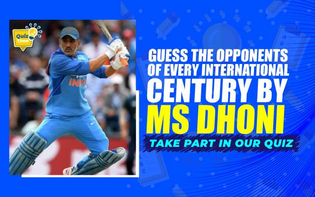 CricTracker brings you the challenge fellas! Go on and tell us how well you remember Mahi’s triple-figure knocks in international cricket.  And no googling… Do we need to tell that? Happy quizzing.