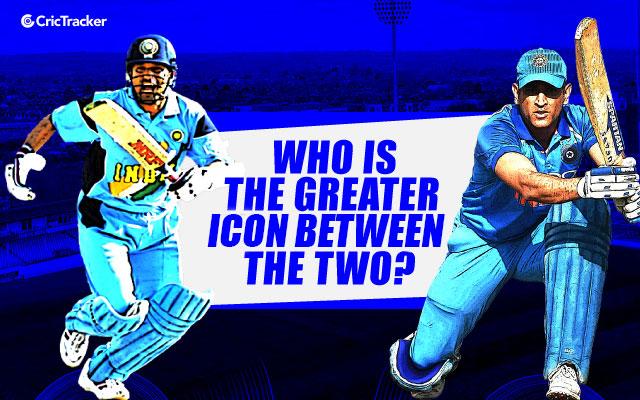 Sachin Tendulkar and MS Dhoni are two of the most adored sportsmen in a cricket-mad nation.