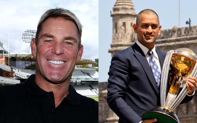 Shane Warne and MS Dhoni