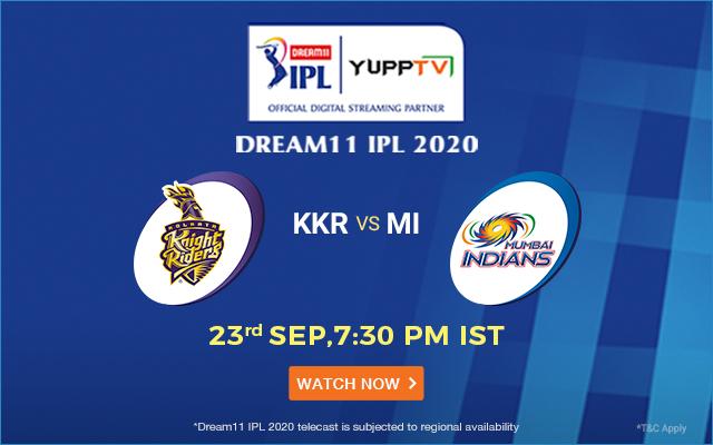 You can watch the entire Dream11 IPL for Free on YuppTV by subscribing to any of the yearly packages.
