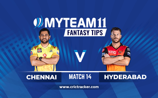 Hyderabad would want to improve on their poor record against Chennai by winning this game.