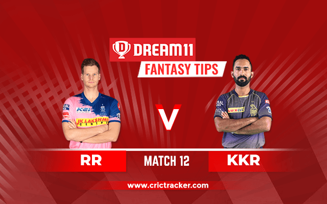 RR vs KKR Dream11 IPL 2020 Match 12