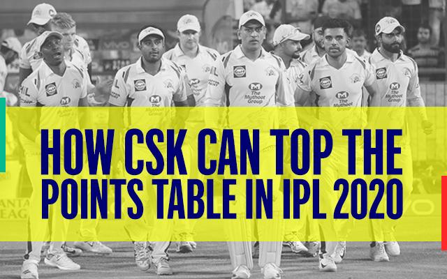 In a quest of seeing CSK on the top of the points tally, an ardent fan did all the calculations and shared the same on social media.