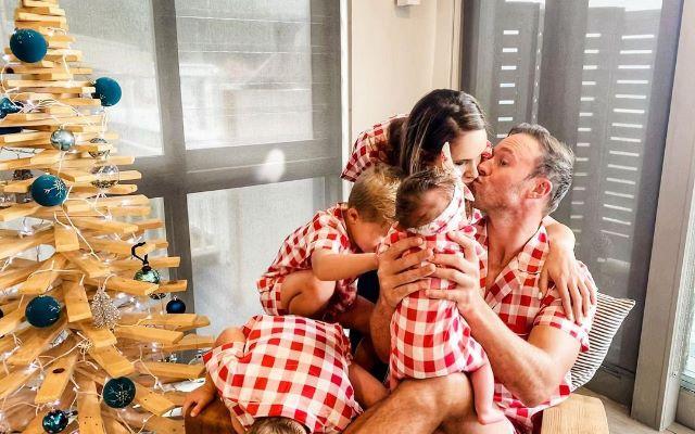 AB de Villiers and his family