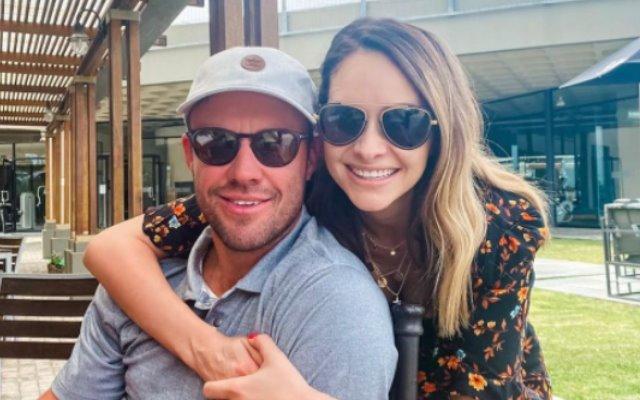 AB de Villiers and his wife