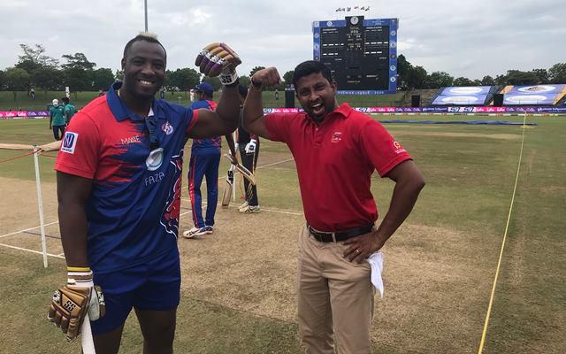 Russel Arnold and Andre Russell