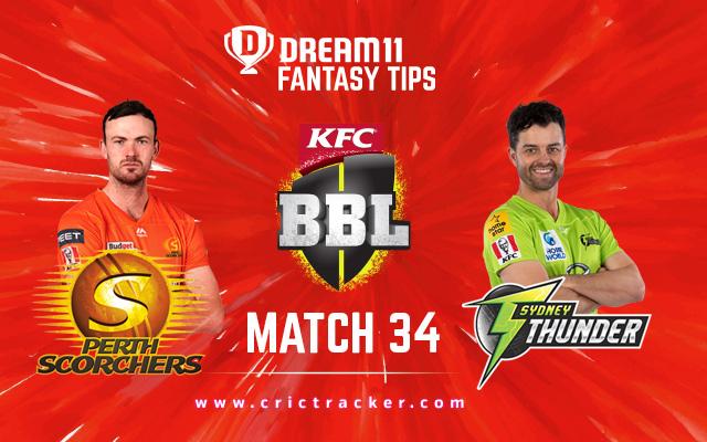 Sydney Thunder are expected to retain their pole position by halting Perth WScorchers' brilliant comeback.