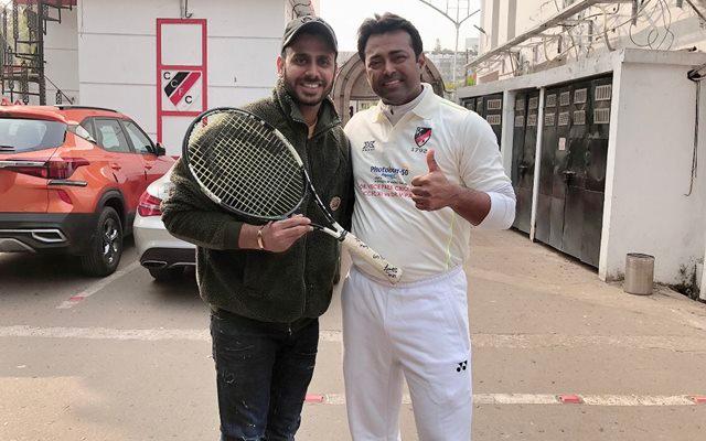 Manoj Tiwary and Leander Paes