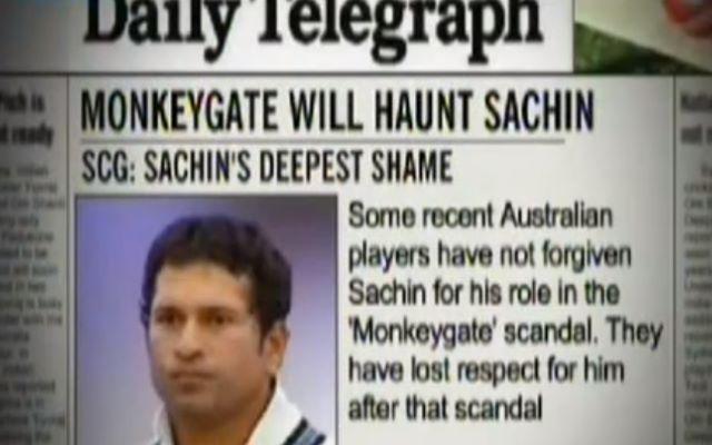 Monkeygate Scandal Australian media