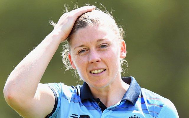The English skipper Heather Knight was the aggressor in the match-winning stand alongside Tammy Beaumont in the first ODI.
