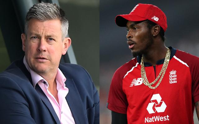 Ashley Giles and Jofra Archer.