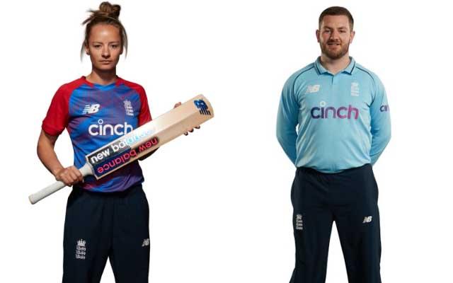 England's new T20I and ODI kits
