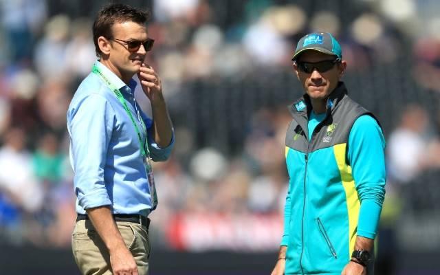 Adam Gilchrist and Justin Langer