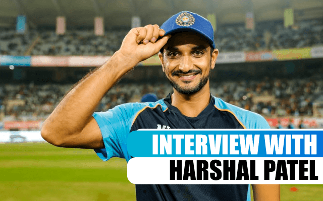 Harshal Patel recalls Rahul Dravid's words on his international debut.