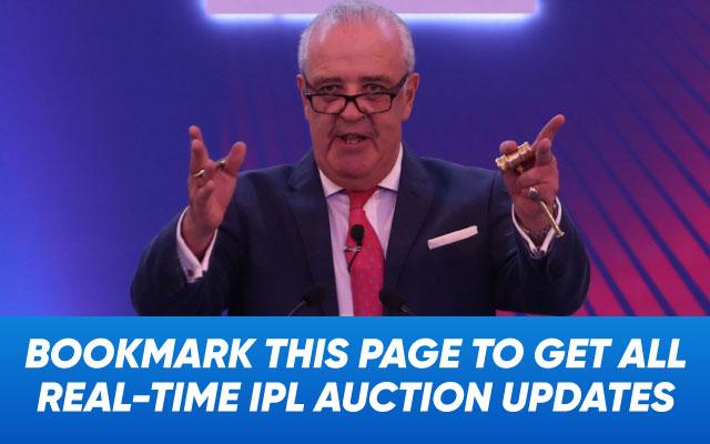 IPL Auction 2022 Live Feed.