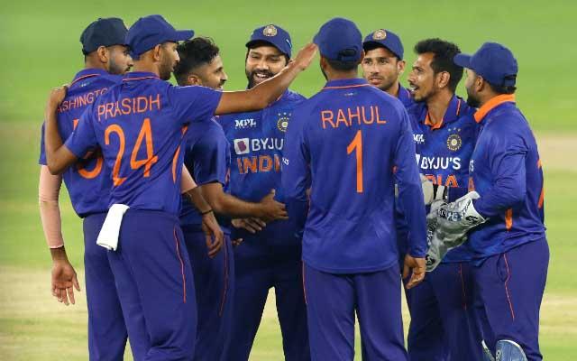 India won the 2nd ODI contest by 44 runs.