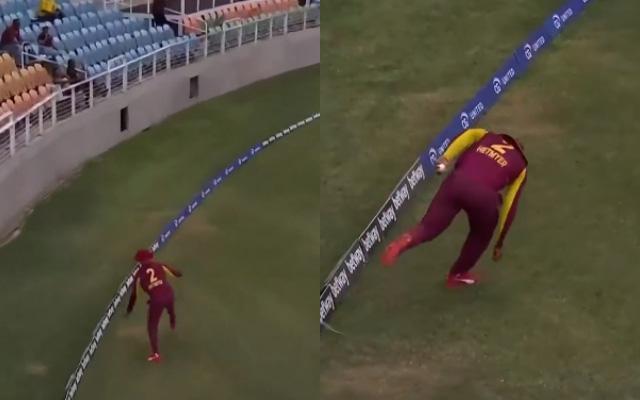 A one-handed stunner from Shimron Hetmyer