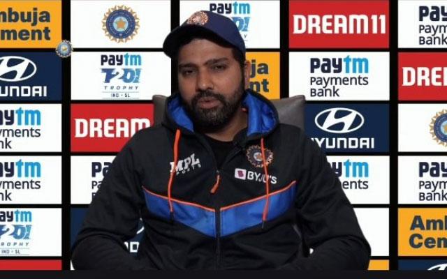 Rohit Sharma in Press conference
