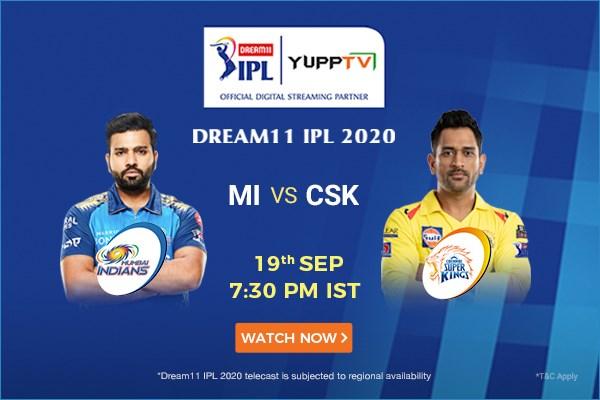 Watch the action-packed Dream11 IPL 2020 Qualifier-1 between Delhi Capitals and Mumbai Indians live on YuppTV in Full HD.