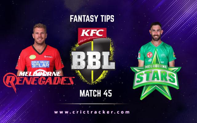 Melbourne Renegades are unlikely to be a match for local rivals Melbourne Stars.