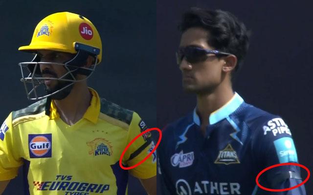 CSK-and-GT-players-wearing-armbands