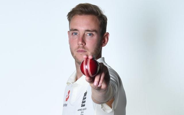 Stuart Broad. (Photo by Gareth Copley/Getty Images)