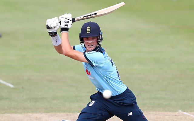 Ben Charlesworth was dismissed for a duck in the first Youth ODI.