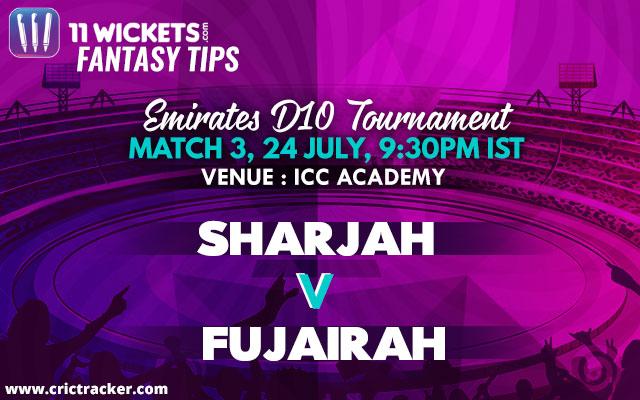 Sharjah Bukhatir XI is expected to win the match.