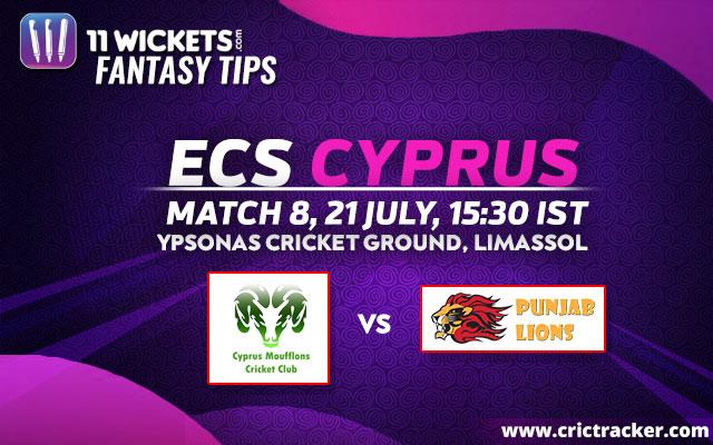 Punjab Lions CC is expected to win this match.
