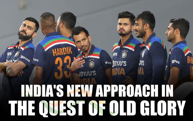 Team India failed miserably in their new approach, but this is the way how you grow in life.