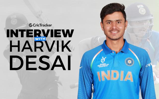Harvik Desai is touching new highs while playing for Saurashtra team in the Ranji Trophy.