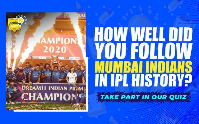 Test out your luck of following the MI team in IPL history.