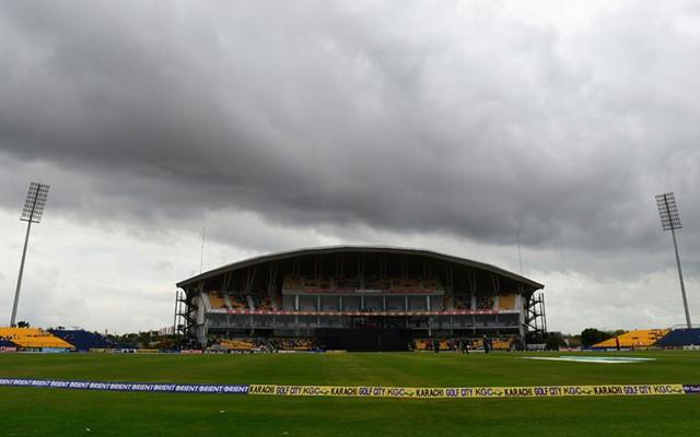 Mahinda Rajapaksa International Cricket Stadium in Hambantota. (Photo Source: Twitter)