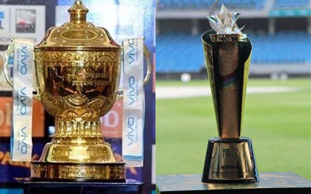 IPL Trophy and PSL trophy