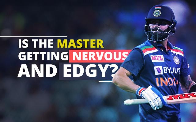 Kohli has now gone 11 innings without an ODI hundred, but what is more worrying is the fact that he has now developed a habit of stumbling at the final hurdle.