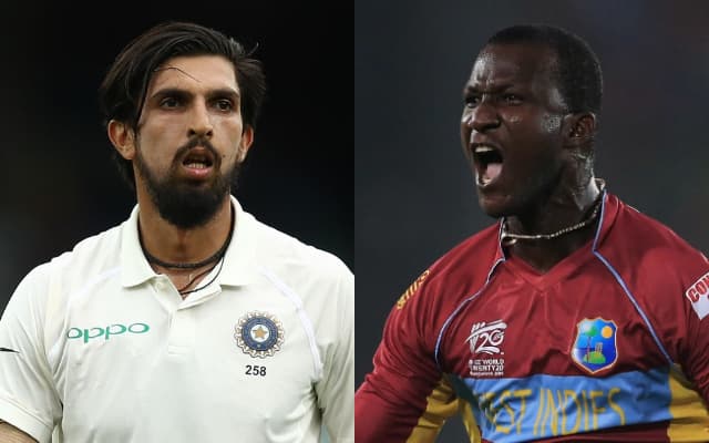 Ishant Sharma and Darren Sammy