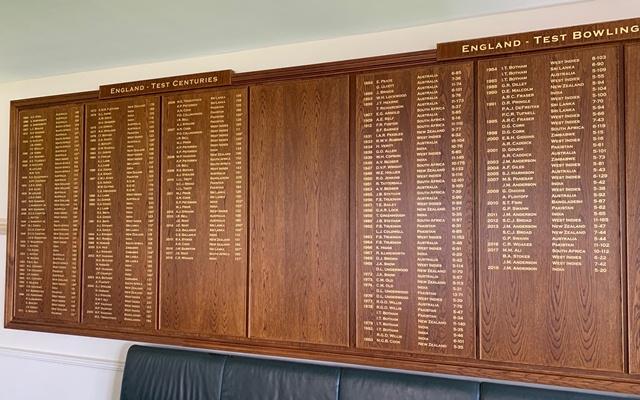Lord's honours boards