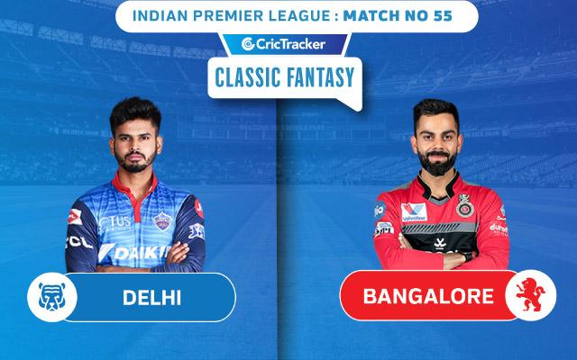 Delhi and Bangalore look to confirm their spot in the playoffs on Monday.
