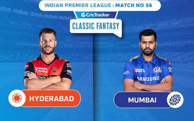 Sunrisers Hyderabad needs to defeat Mumbai Indians for qualifying to the playoffs.