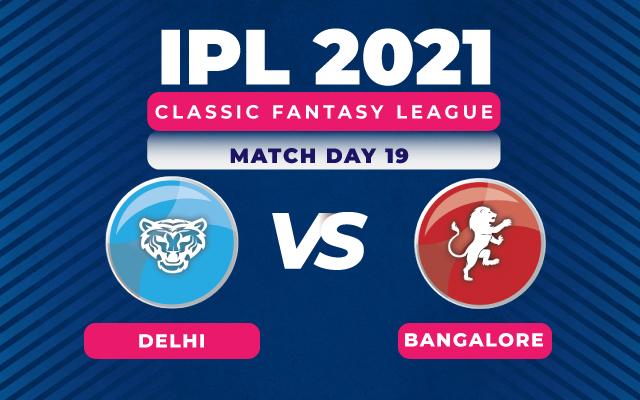 Which players should be picked for DC vs RCB match?