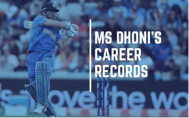Here we look at all the major stats and numbers from MS Dhoni’s International career.