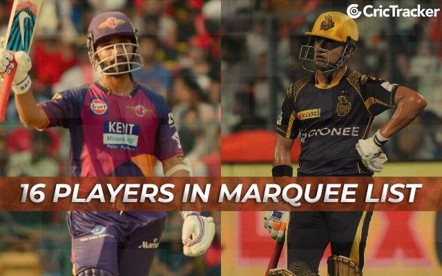 Marquee Players IPL | CricTracker.com