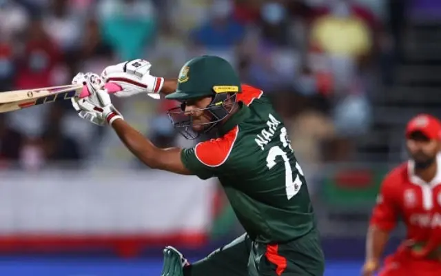 Naim Sheikh scored a century in the previous match.